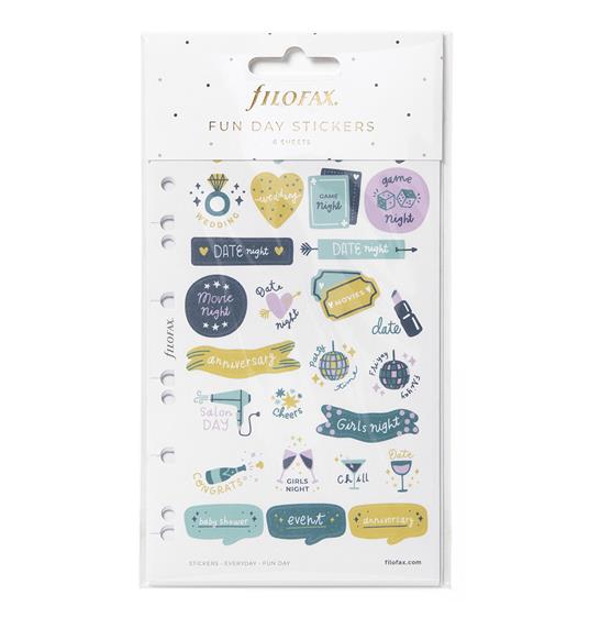 Stickers segnapagina Everyday Fun Day Stickers - Filofax - Cartoleria e  scuola