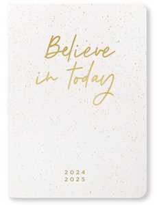 Cartoleria Agenda accademica Letts 2024-2025, 12 mesi, settimanale, Inspire A6 White - 14,8 x 10,5 cm Letts