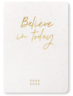 Agenda accademica Letts 2024-2025, 12 mesi, settimanale, Inspire A6 White - 14,8 x 10,5 cm