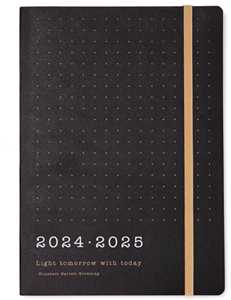 Cartoleria Agenda accademica Letts 2024-2025, 12 mesi, settimanale, Eco Wr A5 Vert Wtv Nero - 21 x 15 cm Letts