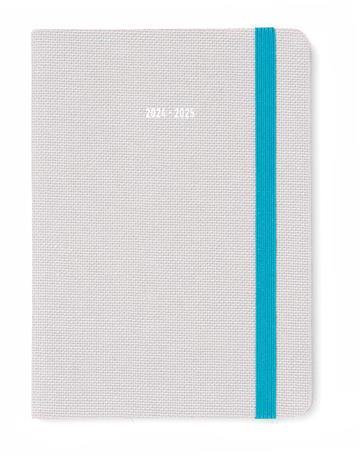 Agenda accademica Letts 2024-2025, 12 mesi, Raw A6, giornaliera, Grigio - 14,8 x 10,5 cm