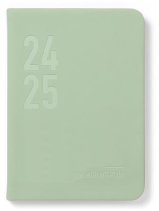 Agenda accademica Letts 2024-2025, 12 mesi, settimanale, Conscious A6 Wtv, multinlingue, Salvia - 14,8 x 10,5 cm