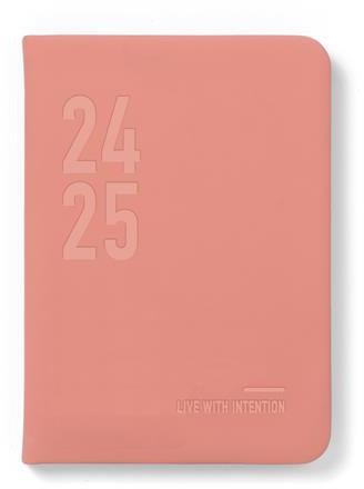 Agenda accademica Letts 2024-2025, 12 mesi, settimanale, Conscious A6 Wtv, multinlingue, Pesca - 14,8 x 10,5 cm