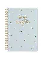 Agenda annuale 2025 Letts 12 Mesi, Celebrate A5 settimanale azzurro - 21 x 14,8 cm