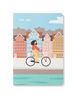 Agenda annuale 2025 Letts 12 Mesi, Wanderlust A5 settimanale Amsterdam - 21 x 14,8 cm