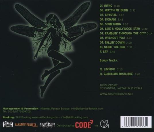 Chapter One: Urban Fairytales - CD Audio di Absinthe - 2