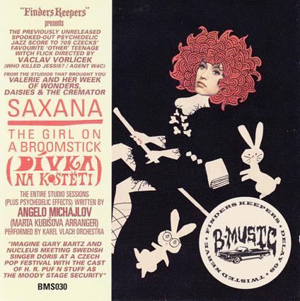 Saxana: Girl On A Broomstick - CD Audio di Angelo Michajlov