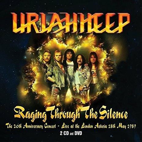 Raging Through the Silence - CD Audio + DVD di Uriah Heep