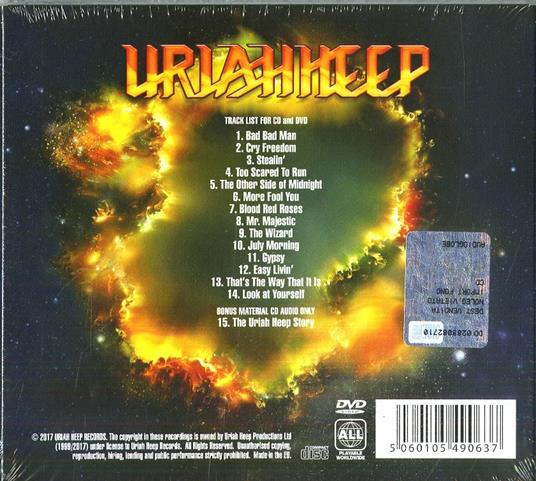 Raging Through the Silence - CD Audio + DVD di Uriah Heep - 2