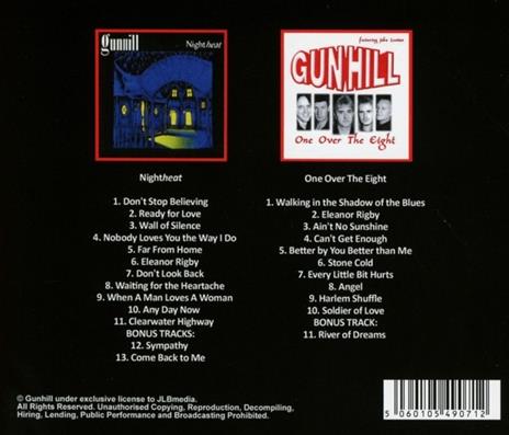 Nigtheat - One Over the Eight - CD Audio di Gunhill - 2