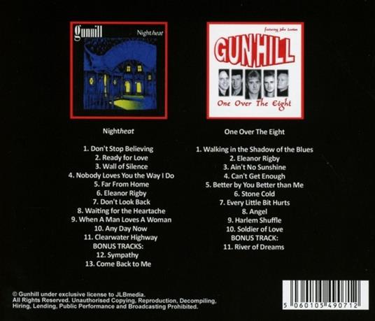 Nigtheat - One Over the Eight - CD Audio di Gunhill - 2