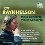 Concerto per Violino in Do Minore, Concerto per Viola in La Minore - CD Audio di Igor Raykhelson