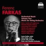 Opere Orchestrali vol.2 - CD Audio di Ferenc Farkas