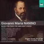 Opere per 4, 5 e 8 voci - CD Audio di Giovanni Maria Nanino