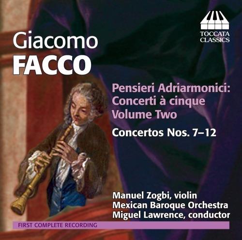 Pensieri Adriarmonici vol.2 - CD Audio di Giacomo Facco