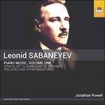 Opere per pianoforte vol.1 (Integrale) - CD Audio di Leonid Sabaneev