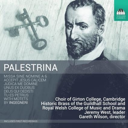 Missa Sine Nomine e altre opere sacre - CD Audio di Giovanni Pierluigi da Palestrina,Jeremy West