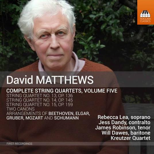 Complete String Quartets Vol.5 - CD Audio di David Matthews