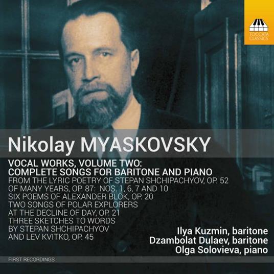 Vocal Works, Volume Two - CD Audio di Nikolai Myaskovsky