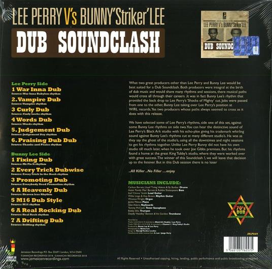 Dub Soundclash - Vinile LP di Lee Scratch Perry,Bunny Lee - 2