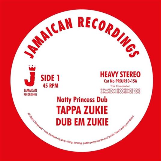 Natty Princess Dub - Vinile LP di Tappa Zukie