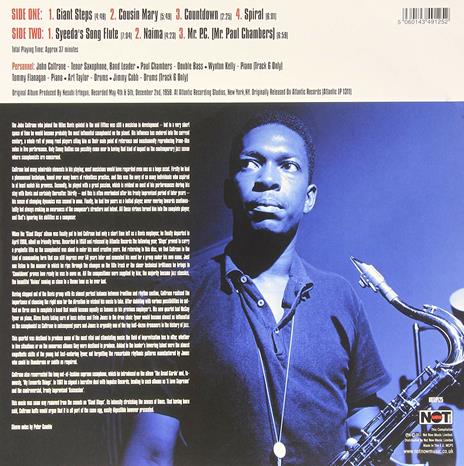 Giant Steps (180 gr.) - Vinile LP di John Coltrane - 2