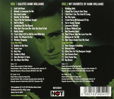 Sings Hank and Bob - CD Audio di George Jones - 2