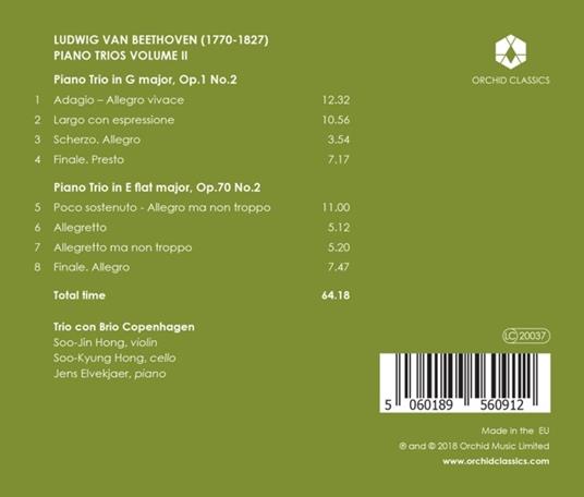 Trii con Pianoforte vol.2 - CD Audio di Ludwig van Beethoven - 2