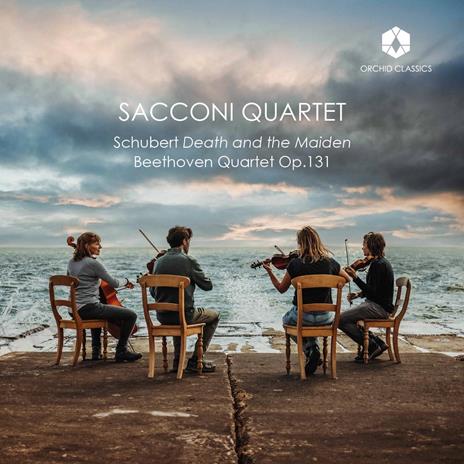 Death And The Maiden / Quartet, Op. 131 - CD Audio di Ludwig van Beethoven,Franz Schubert,Sacconi Quartet