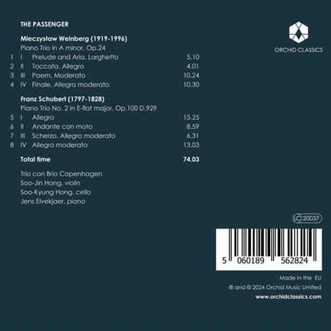 The Passenger - CD Audio di Trio Con Brio Copenhagen - 2