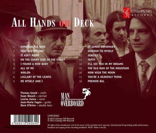 All Hands on Deck - CD Audio di Man Overboard - 2