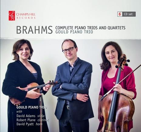 Trii e quartetti con pianoforte - CD Audio di Johannes Brahms,Gould Piano Trio