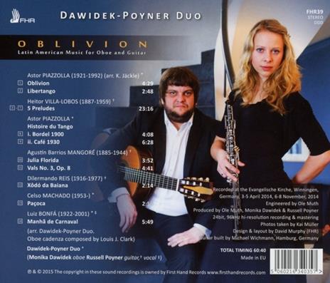 Oblivion - CD Audio di Dawidek - 2