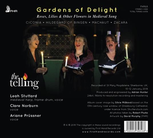 Gardens Of Delight - CD Audio di Telling - 2