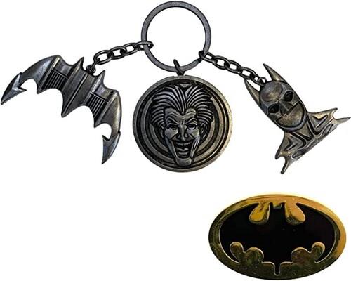 Batman 1989 Chs Keychain+Pin Set - Factory Entertainment - Idee regalo