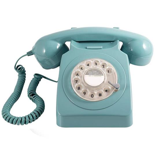 Telefono Vintage Gpo 746 Rotary Blue - 2