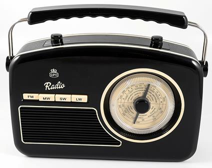 Radio Gpo Rydell Nostalgic Radio 4 Band Black/Cream