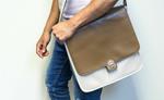 Borsa Vinili Gpo Record Bag Cream/Tan