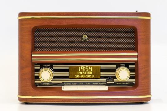 GPO Retro Winchester DAB radio Personale Analogico e digitale Legno - GPO  Retro - TV e Home Cinema, Audio e Hi-Fi | IBS