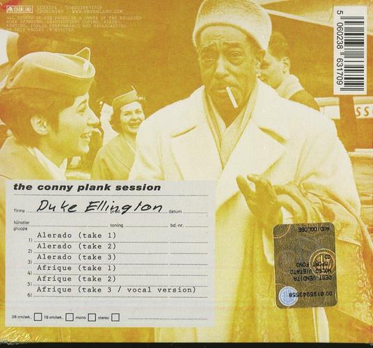 The Conny Plank Session - CD Audio di Duke Ellington - 2