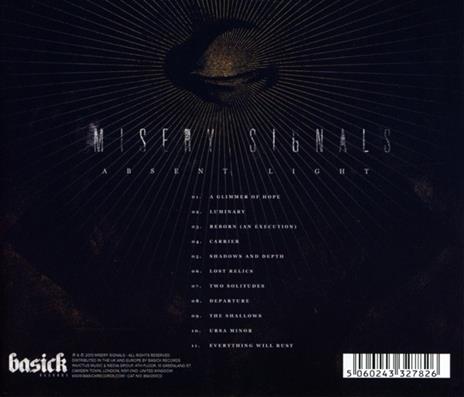 Absent Light - CD Audio di Misery Signals - 2