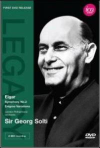 Symphony No. 2. Enigma Variations (DVD) - DVD di Edward Elgar,Georg Solti,London Philharmonic Orchestra