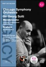 Georg Solti Conducts The Chicago Symphony Orchestra. Mendelssohn, Brahms (DVD)