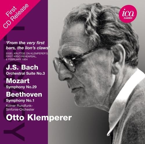 Suite n.3 BWV1068 / Sinfonia n.29 / Sinfonia n.1 - CD Audio di Johann Sebastian Bach,Ludwig van Beethoven,Wolfgang Amadeus Mozart,Otto Klemperer