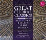 Grandi classici corali - CD Audio di Ludwig van Beethoven,Hector Berlioz,Gustav Mahler,Giuseppe Verdi,William Steinberg