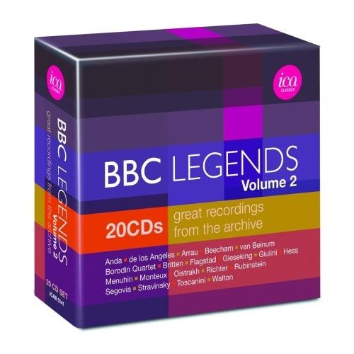 BBC Legends vol.2 Great Recordings from the Archive - CD Audio di Sviatoslav Richter,Claudio Arrau,Arthur Rubinstein,Myra Hess,David Oistrakh