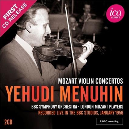 Concerti per violino completi - CD Audio di Wolfgang Amadeus Mozart,Yehudi Menuhin