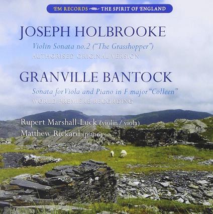 Sonata In F Major For Violin - CD Audio di Joseph Holbrooke