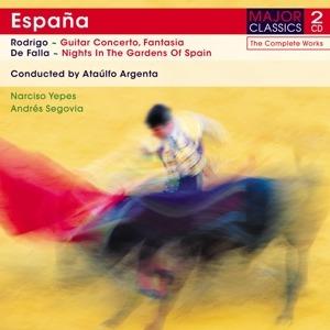 Concerto per chitarra / Notti nei giardini di Spagna - CD Audio di Joaquin Rodrigo,Manuel De Falla,Andrés Segovia,Narciso Yepes,Ataulfo Argenta