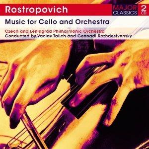 Music for Cello & Orchest - CD Audio di Mstislav Rostropovich